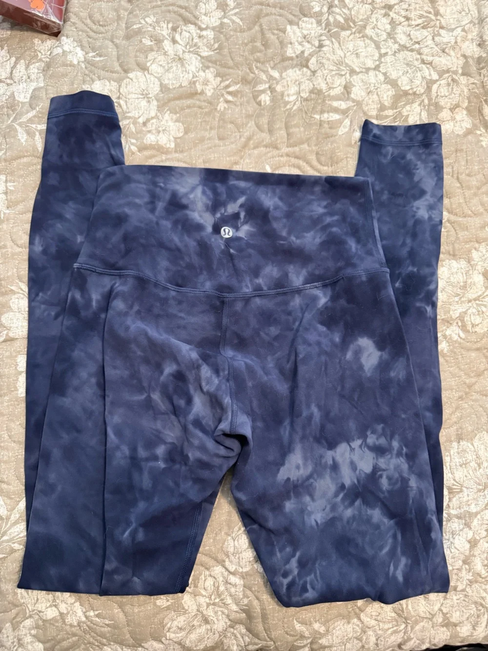 lululemon athletica Align diamond Dye asphalt grey true navy Leggings 28” size 6 - Picture 3 of 6